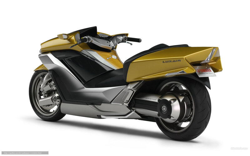 Gold and Silver Scooter