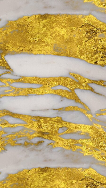 Gold and White Marble