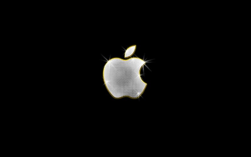 Gold Apple Logo