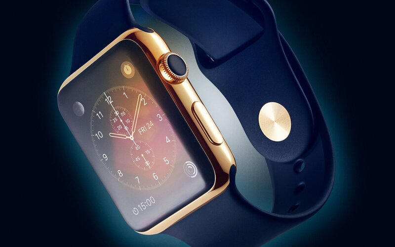 Gold Apple Watch