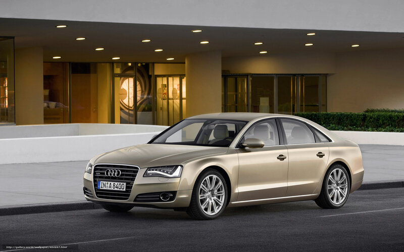 Gold Audi A8 Sedan — Calm