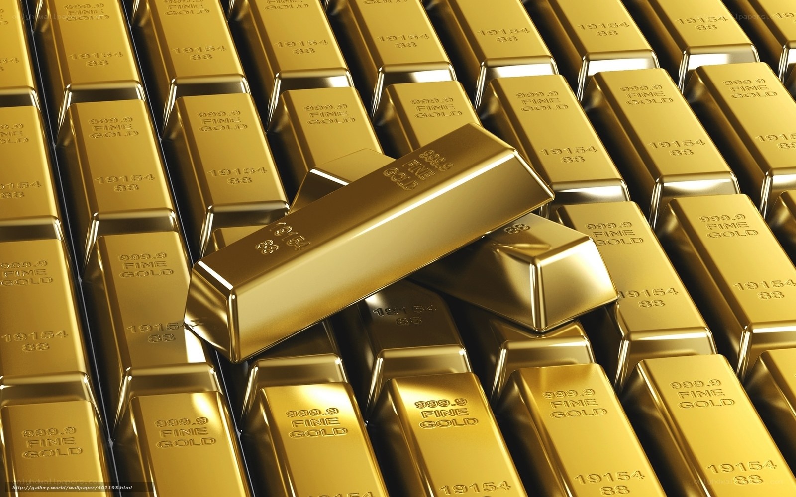 gold bars in a pile