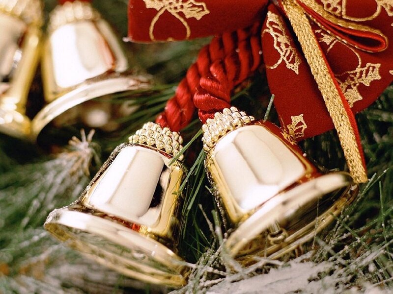 Gold Bells on Tree