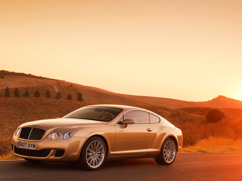 Gold Bentley Coupe — Serene