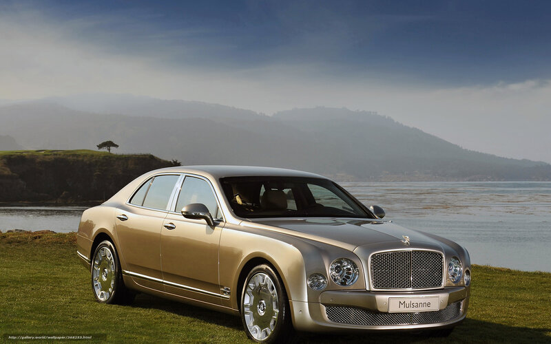 Gold Bentley Mulsanne — Serene, Afternoon, Photograph, Car