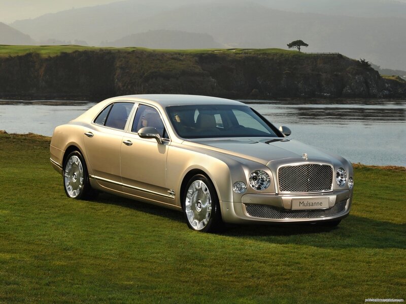 Gold Bentley Mulsanne