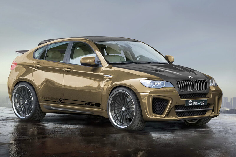 Gold BMW X6 G-Power