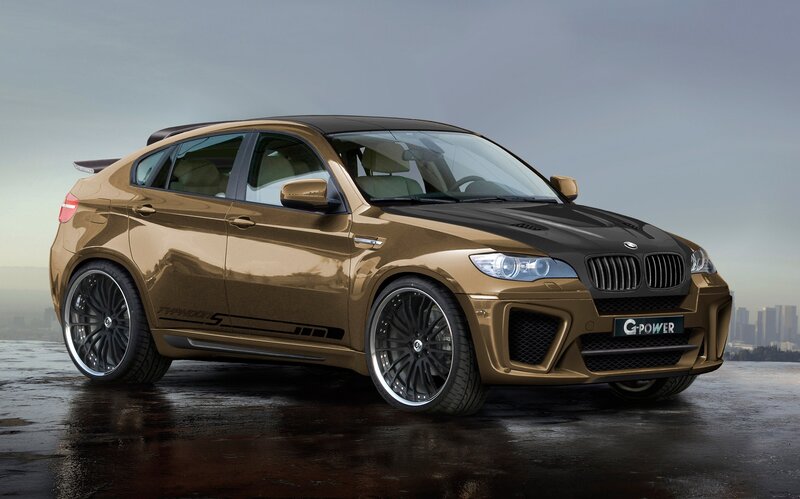 Gold BMW X6
