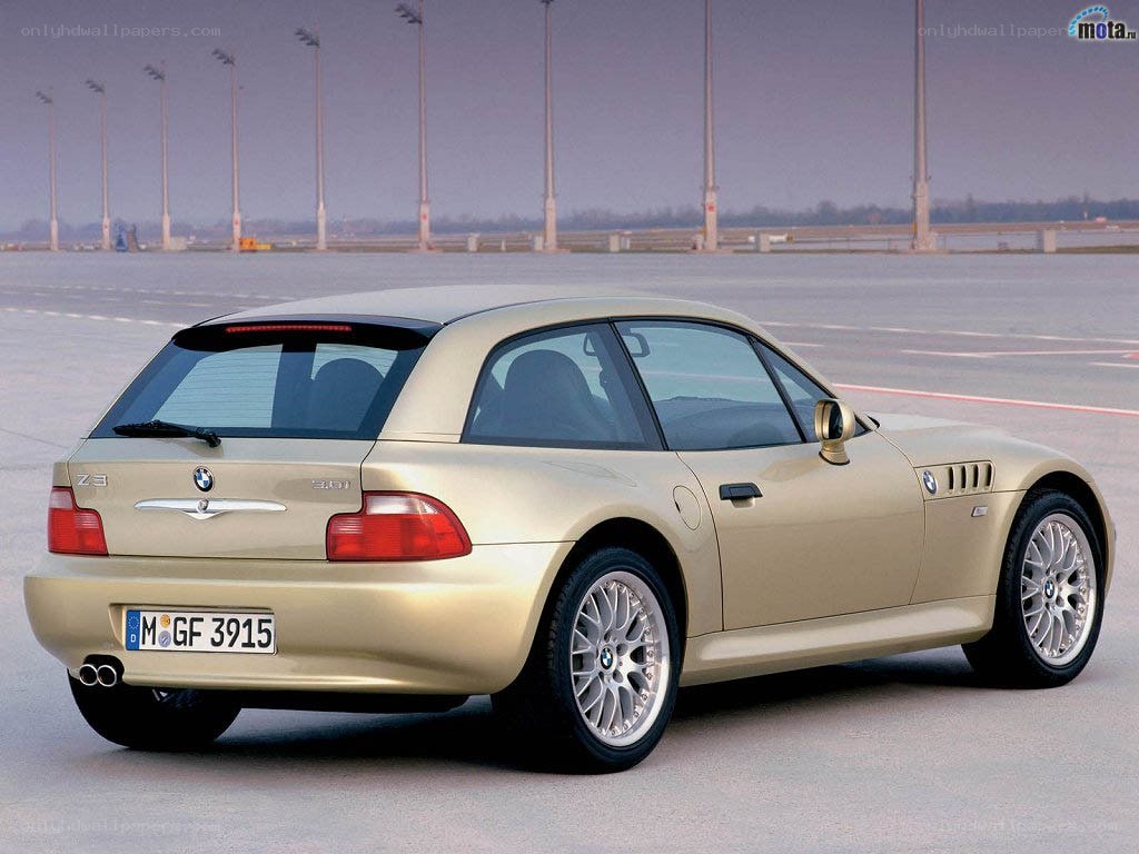 gold bmw z3 coupe