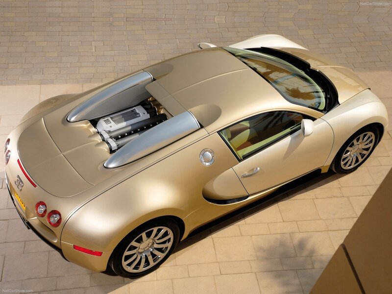 gold bugatti veyron