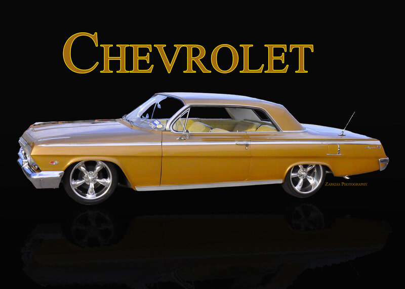 Gold Chevrolet Car