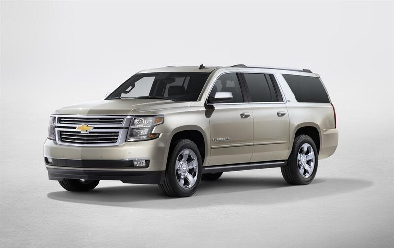 Gold Chevrolet Suburban