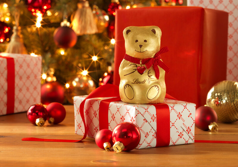 Gold Chocolate Bear