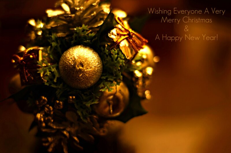Gold Christmas Ornament