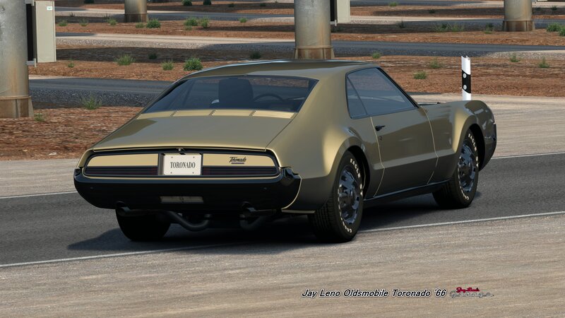 Gold Classic Car — Calm, Afternoon, 3d Render, Road