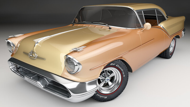 Gold Classic Car — Neutral