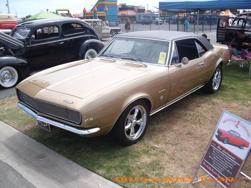Gold Classic Car — Outdoor, Afternoon