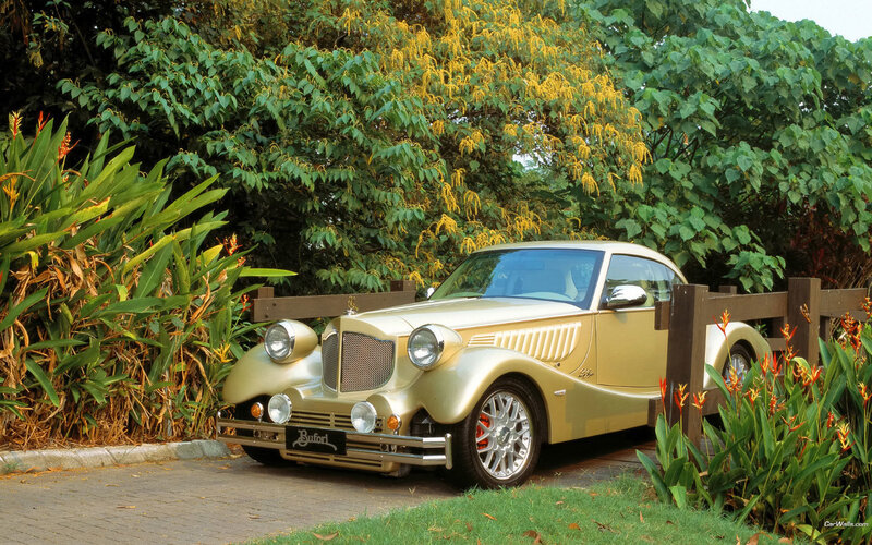 Gold Classic Car