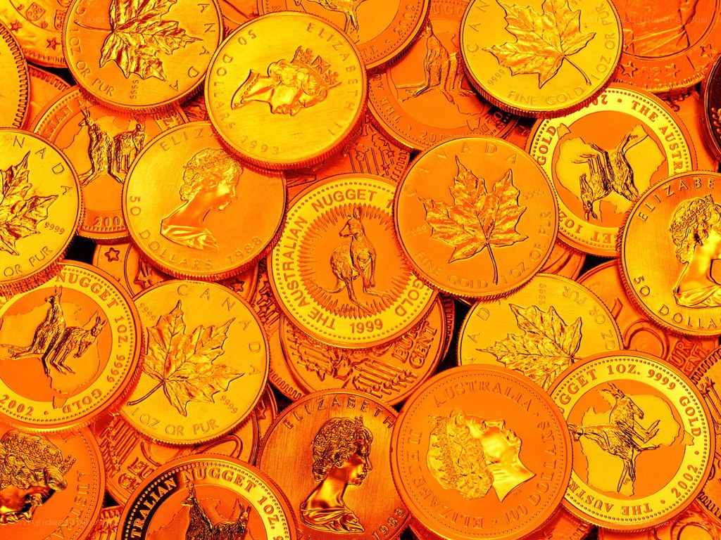 gold coins collection