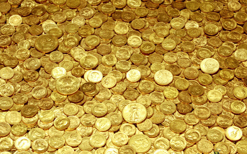 Gold Coins Pile