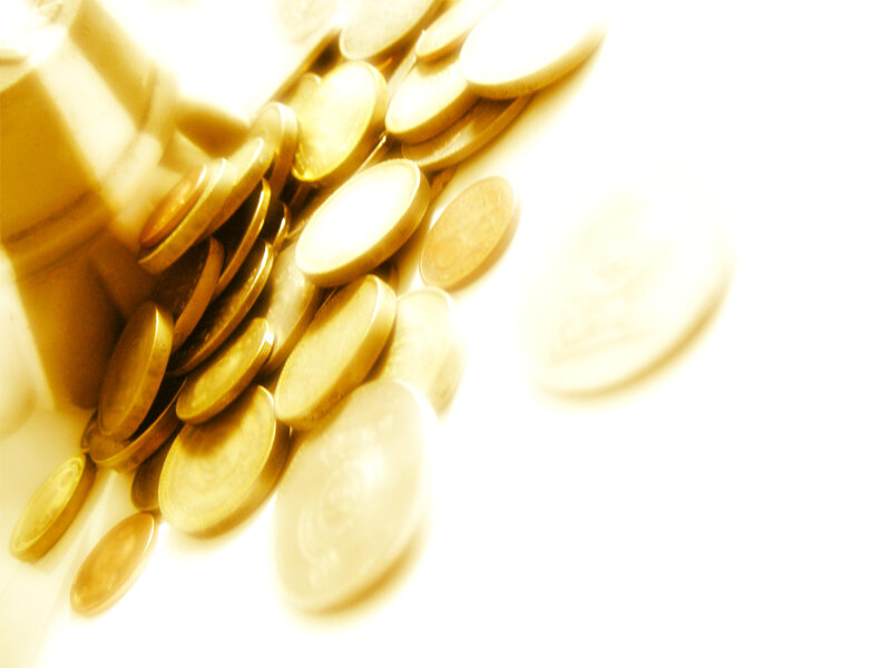 Gold Coins Spilling