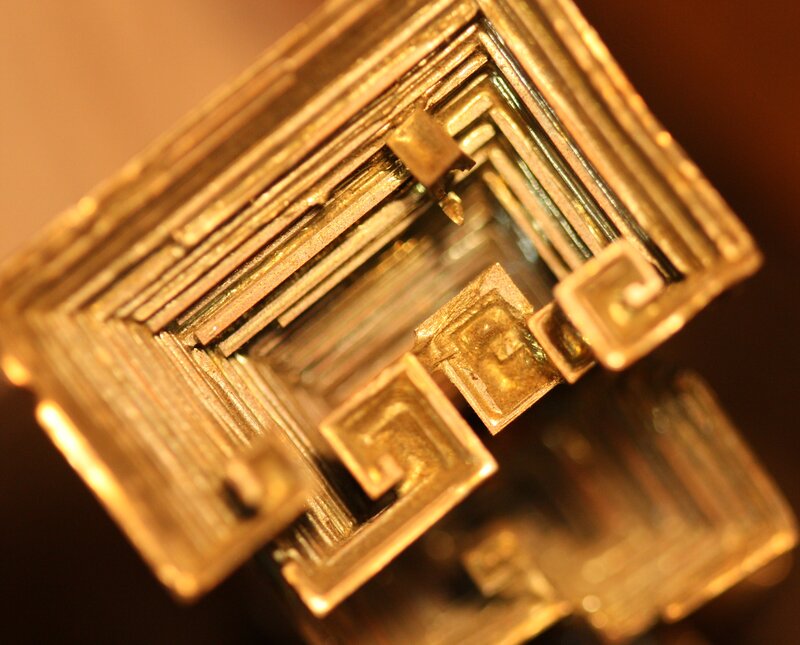 Gold-colored Crystals