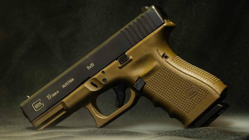 Gold-colored Pistol — Gold