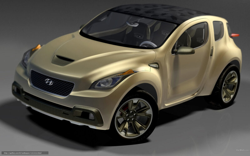 Gold Concept Car — Neutral, 3d Render