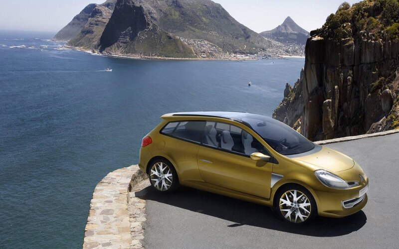 Gold Concept Car — Serene, Afternoon