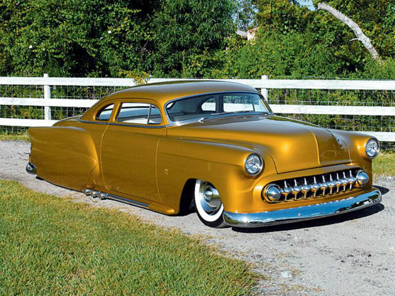 Gold Custom Car — Calm
