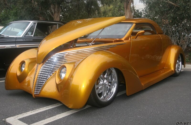 Gold Custom Hot Rod
