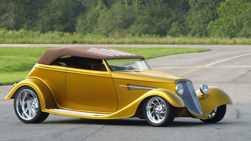 Gold Custom Roadster