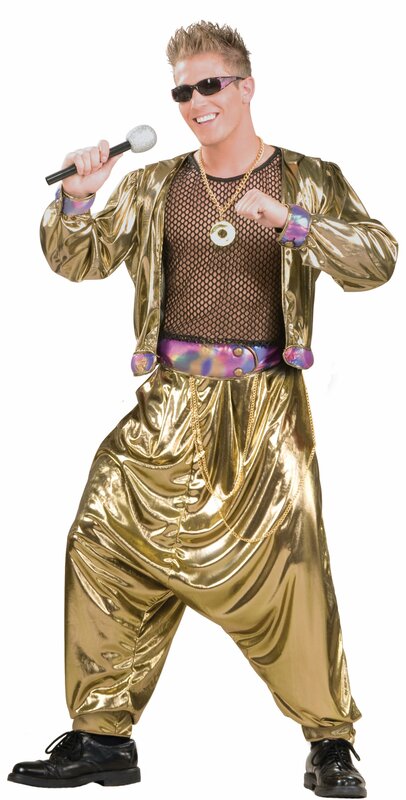 gold disco costume