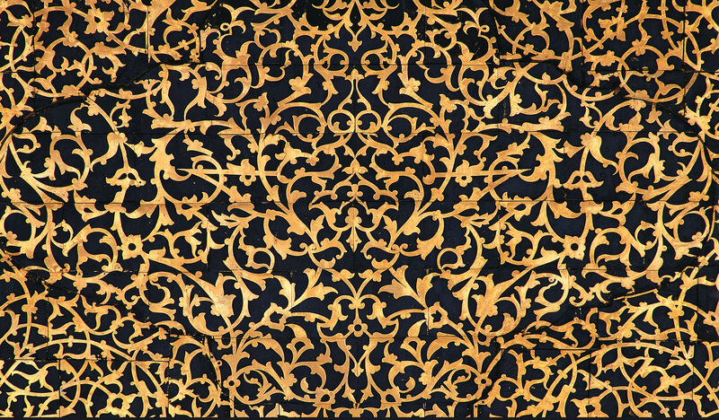 Gold Filigree Pattern