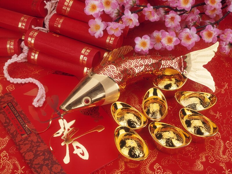 Gold Fish Ornament