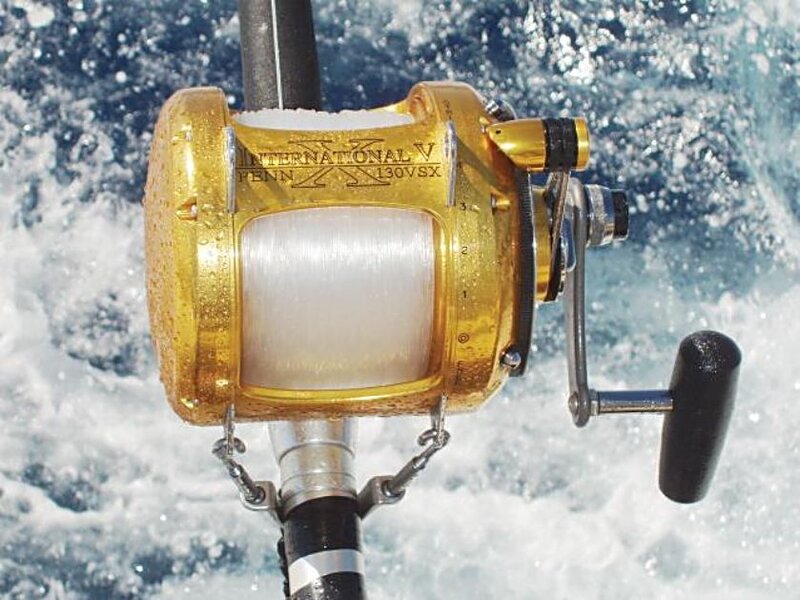 Gold Fishing Reel