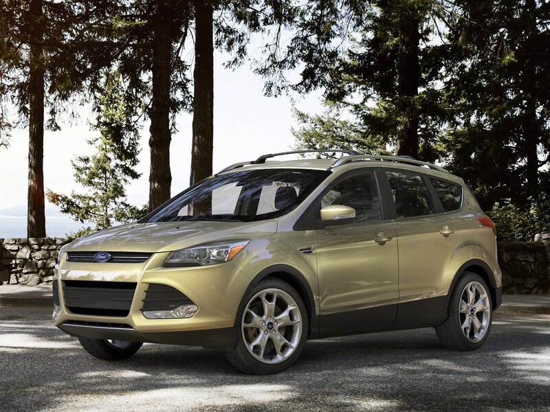 Gold Ford Escape SUV