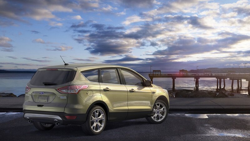 Gold Ford Suv