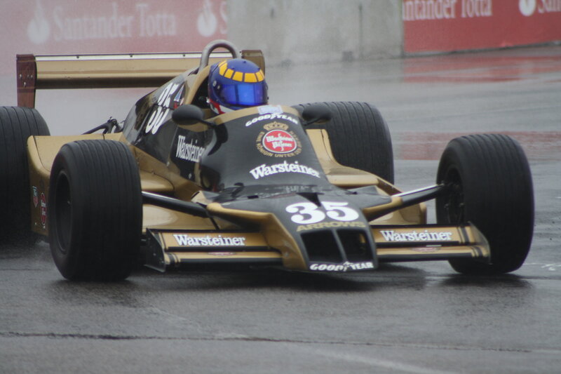 Gold Formula One Car