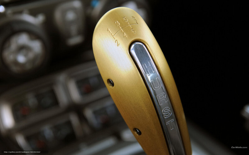 gold gear shift knob