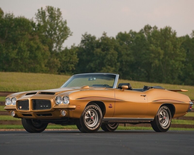 Gold GTO Convertible