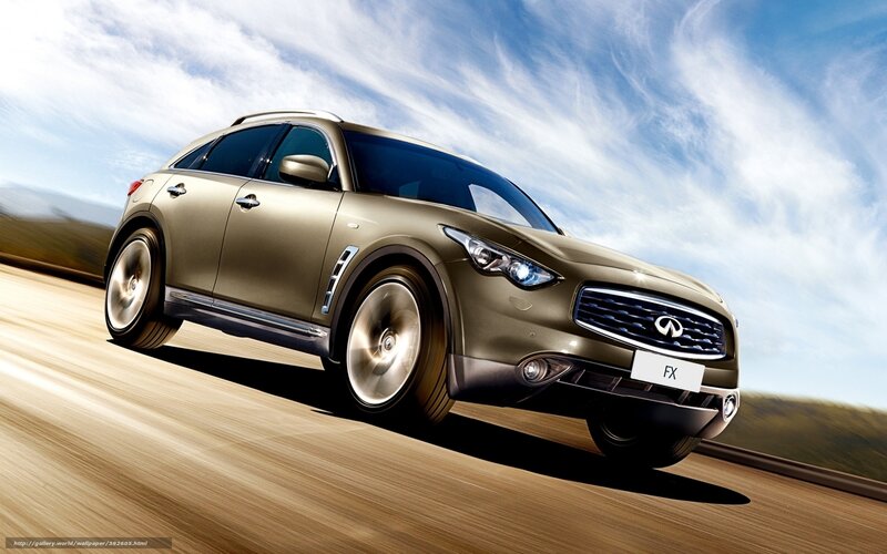 Gold Infinix Fx Suv