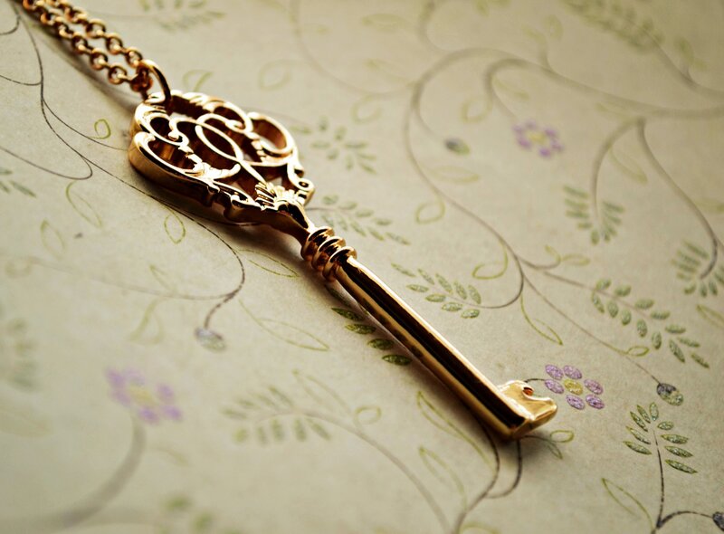 Gold Key Necklace