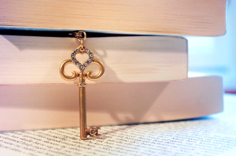 Gold Key on Books