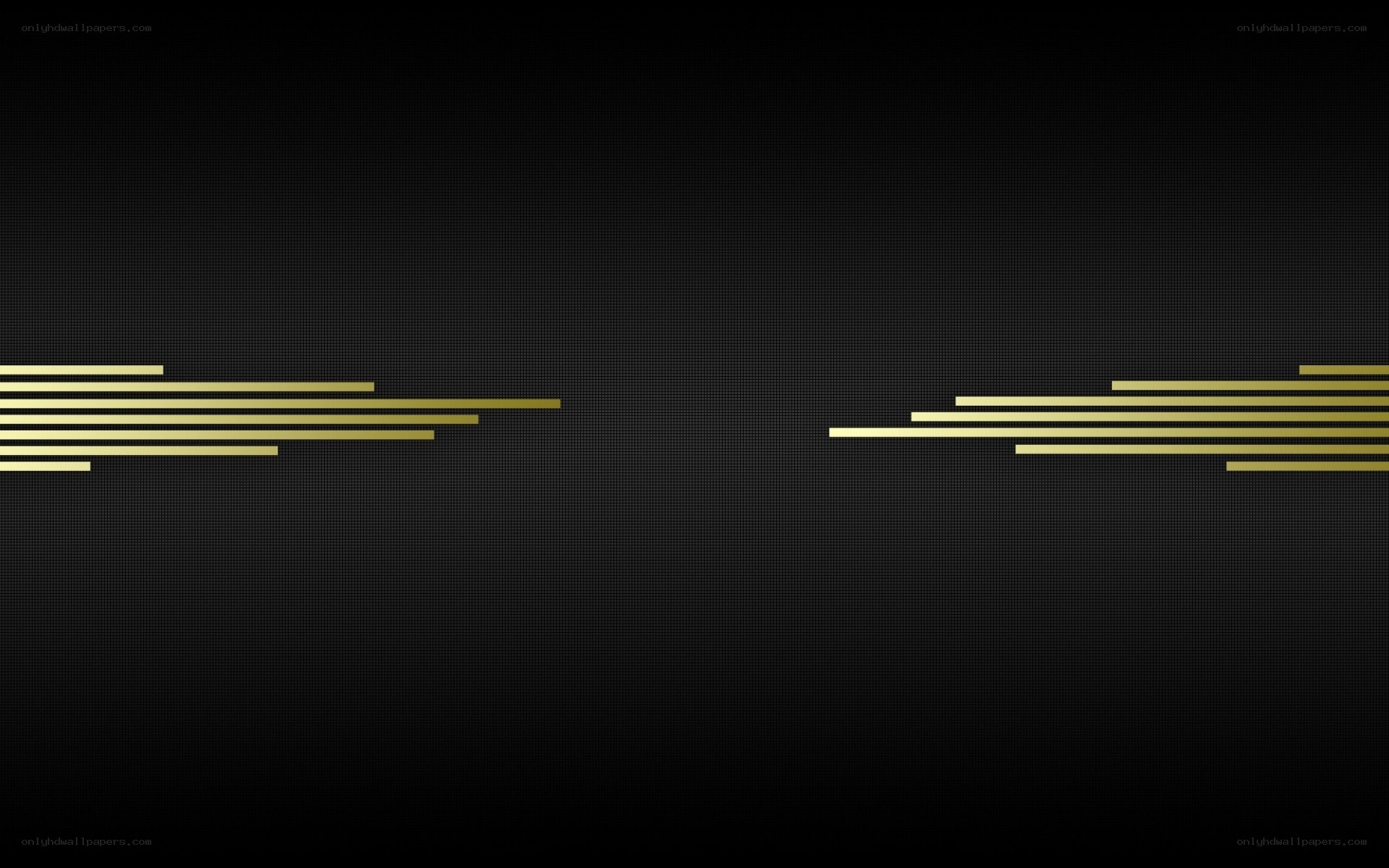 gold lines on black background
