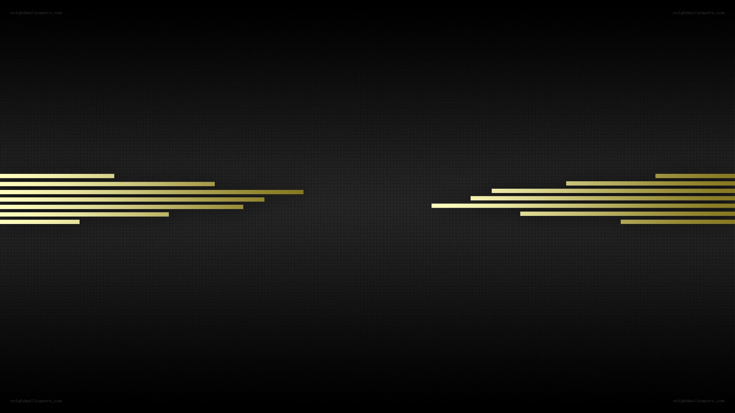 gold lines on black background
