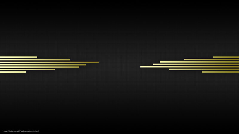 gold lines on black background