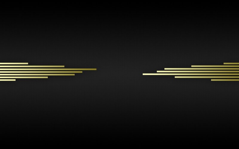 Gold Lines on Black