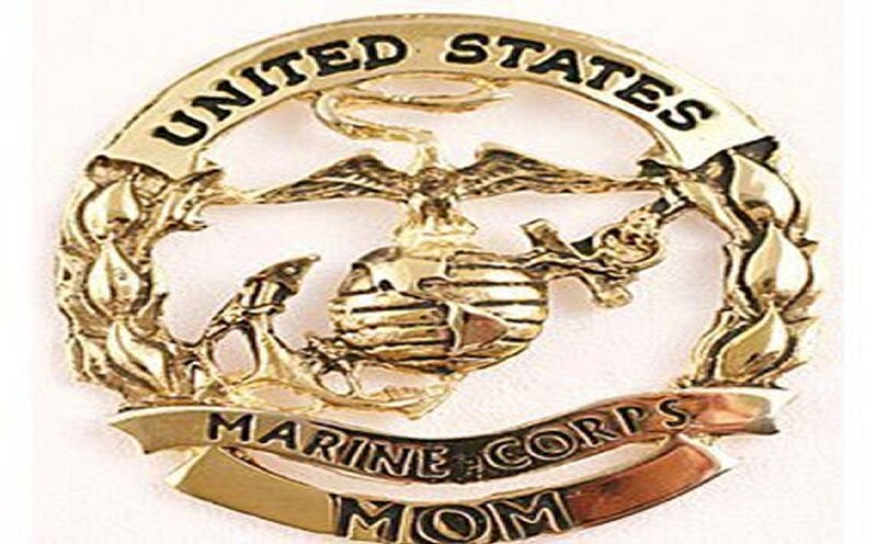 Gold Marine Corps Pin