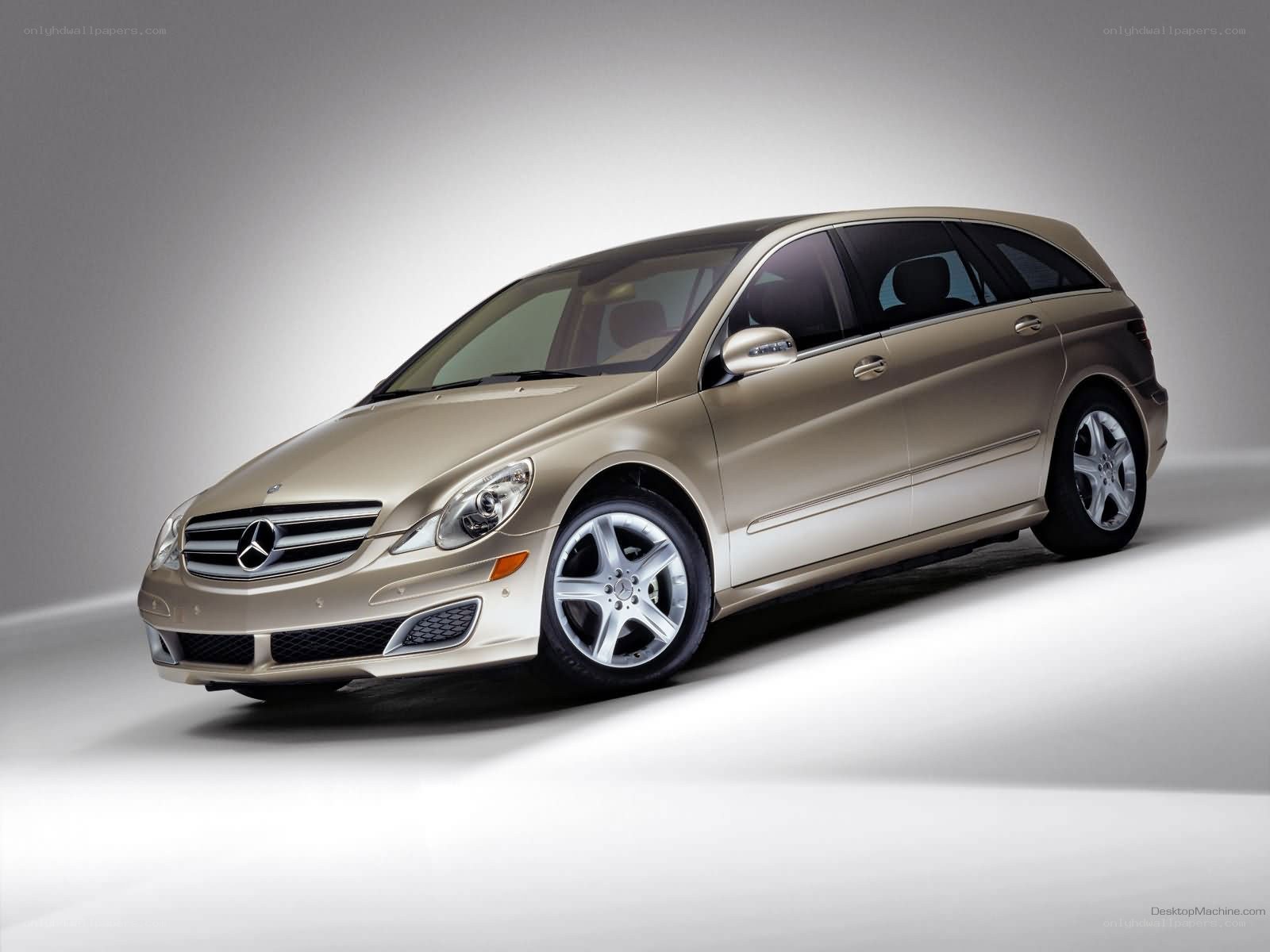 gold mercedes-benz r-class